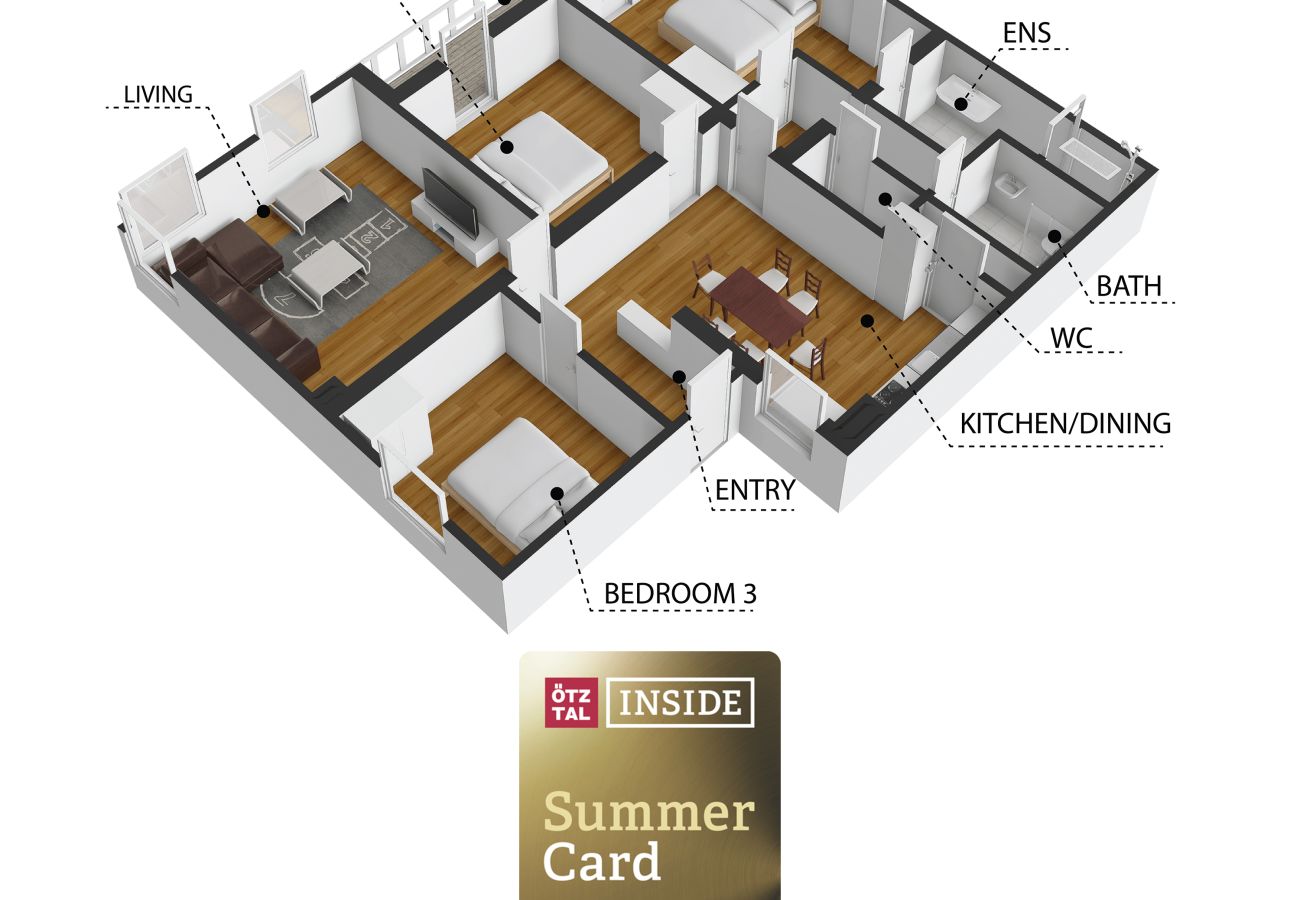 Apartment in Sölden - Apartment Ingemar incl. Summer Card