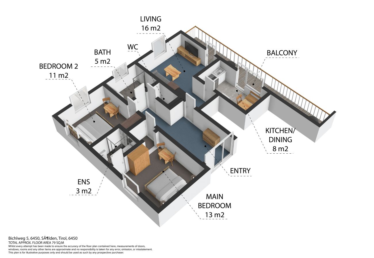 Appartamento a Sölden - Apartment Bergblick