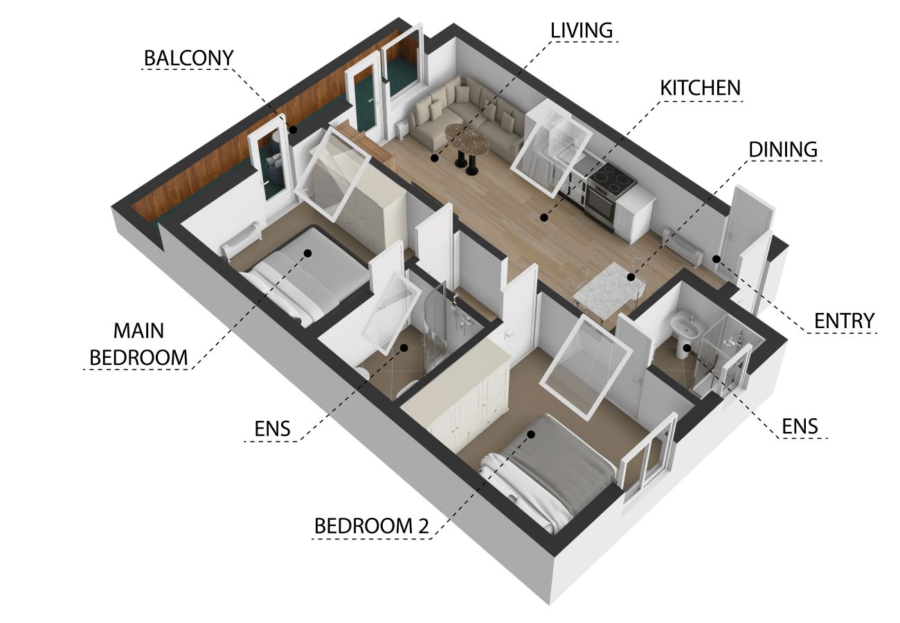 Appartamento a Längenfeld - Apartment Alpenzeit