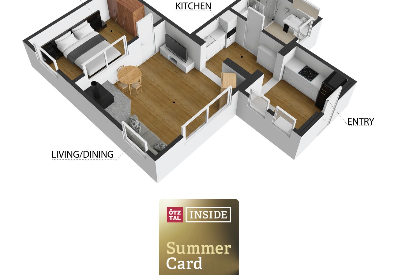 Appartement in Sölden - Apartment Astrid incl. Summer Card