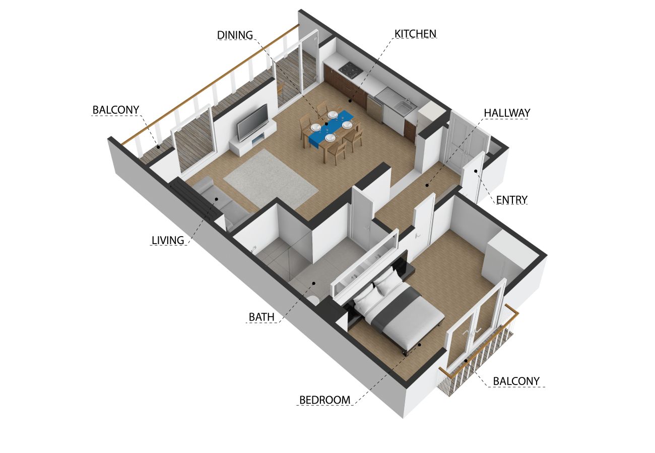 Ferienwohnung in St. Leonhard im Pitztal - Apartment Steinbock