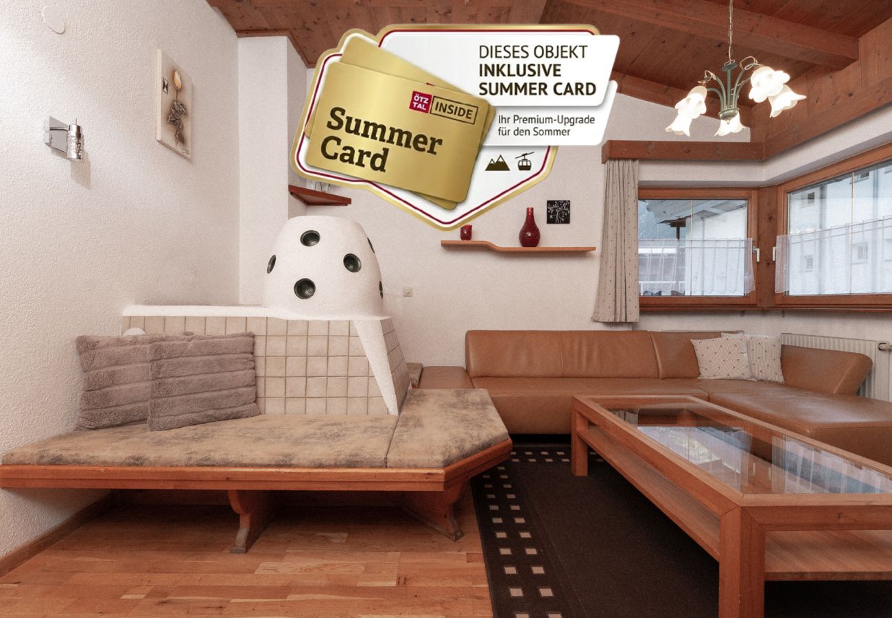 Ferienwohnung in Sölden - Apartment Ingemar inkl. Summer Card